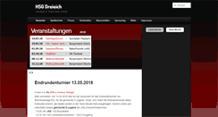 Desktop Screenshot of hsg-dreieich.de